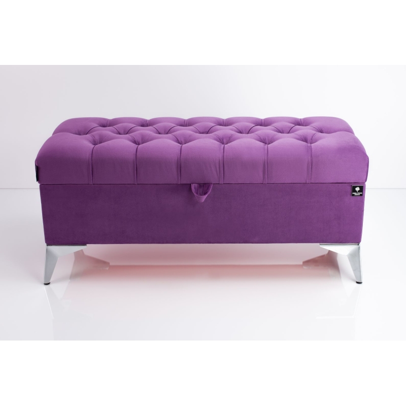 Tufted Storage Bench